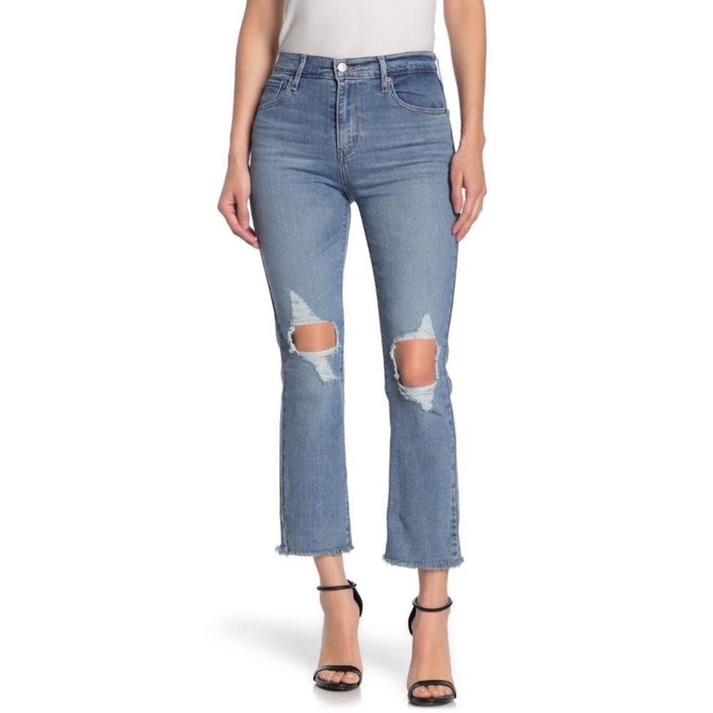 Levi’s 724 High-Rise Straight Cropped Jeans